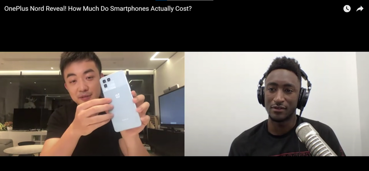 YouTube: OnePlus Nord Reveal! How Much Do Smartphones Actually Cost?